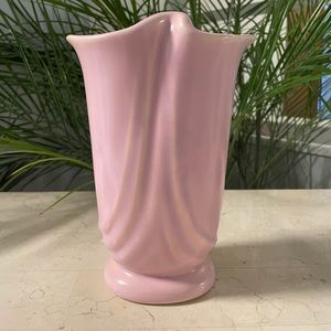 Baby Pink Art Deco Vase